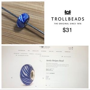 Trollbeads - Arctic Stripes Bead